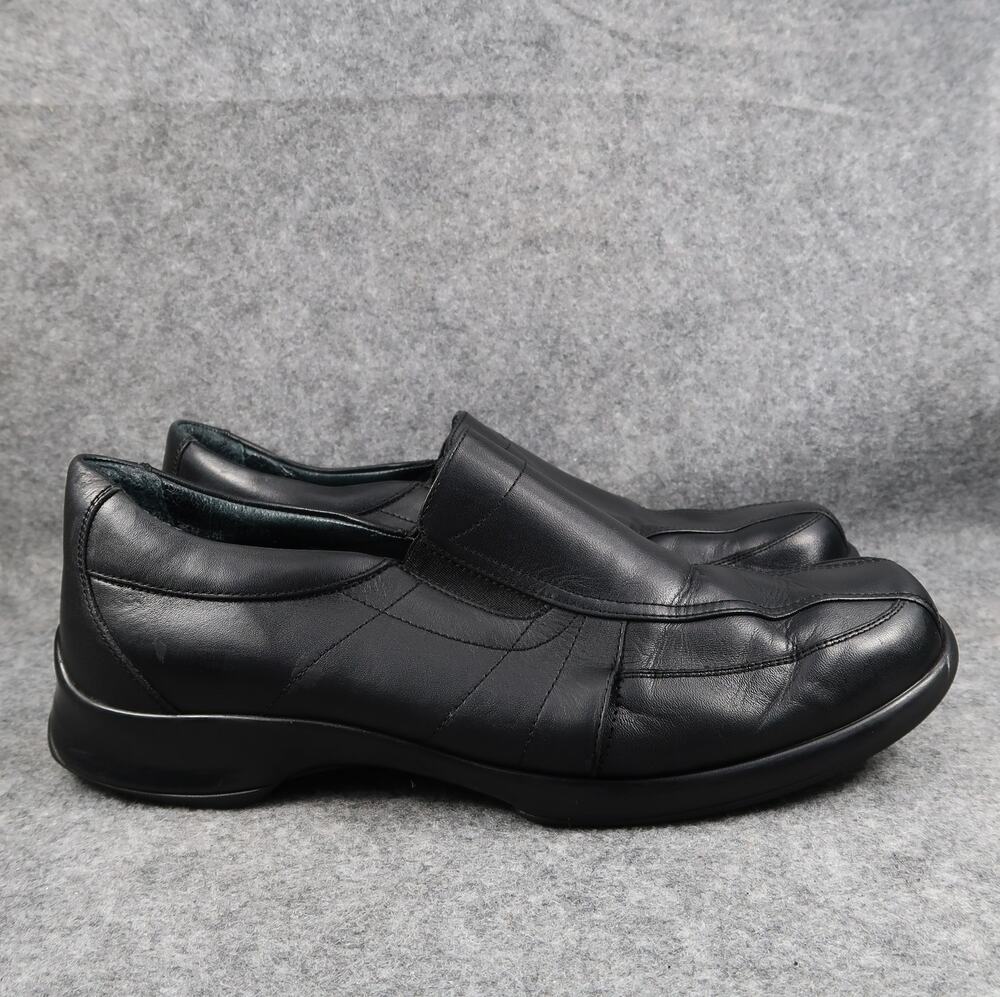 Dansko Shoes Mens 43 Loafer Slip On Casual Black Leather Theo Career Comfort